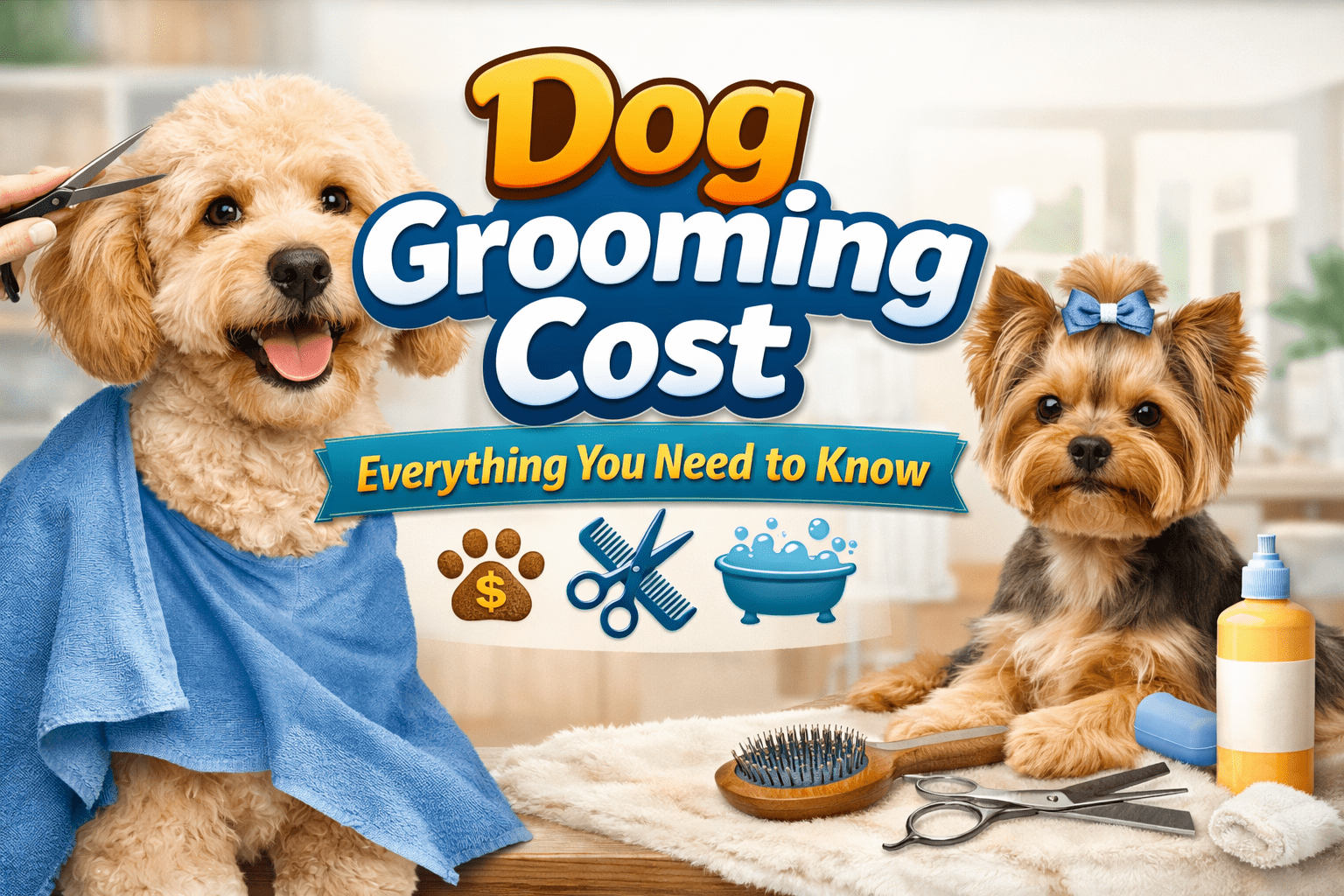 dog grooming cost